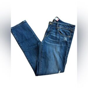CABI Women’s Slim Boyfriend Distressed Jeans Size 6